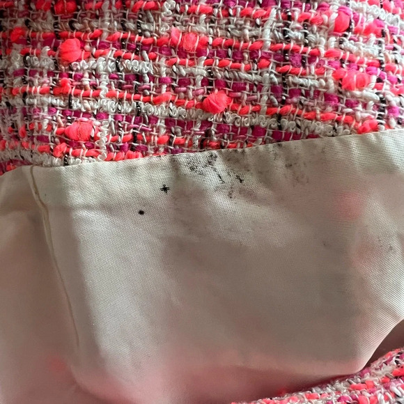 CLAUDIE PIERLOT Tweed Skort Neon Pink - Picture 7 of 8